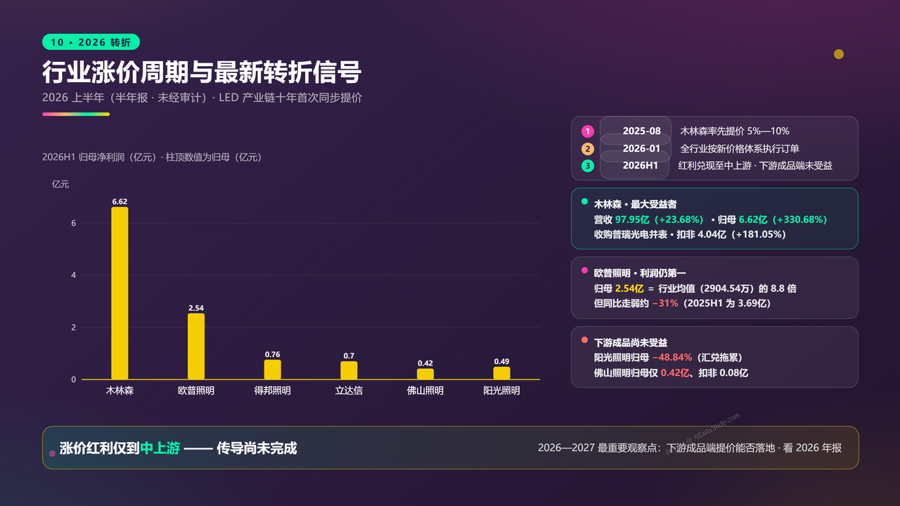 中国灯饰生产头部企业近三年财务报告数据分析报告 - 行业涨价周期与最新转折信号