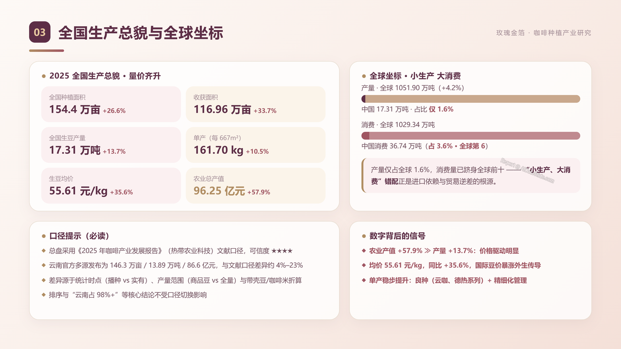 中国咖啡种植产业发展研究分析报告-2026年9月 - 全国生产总貌与全球坐标